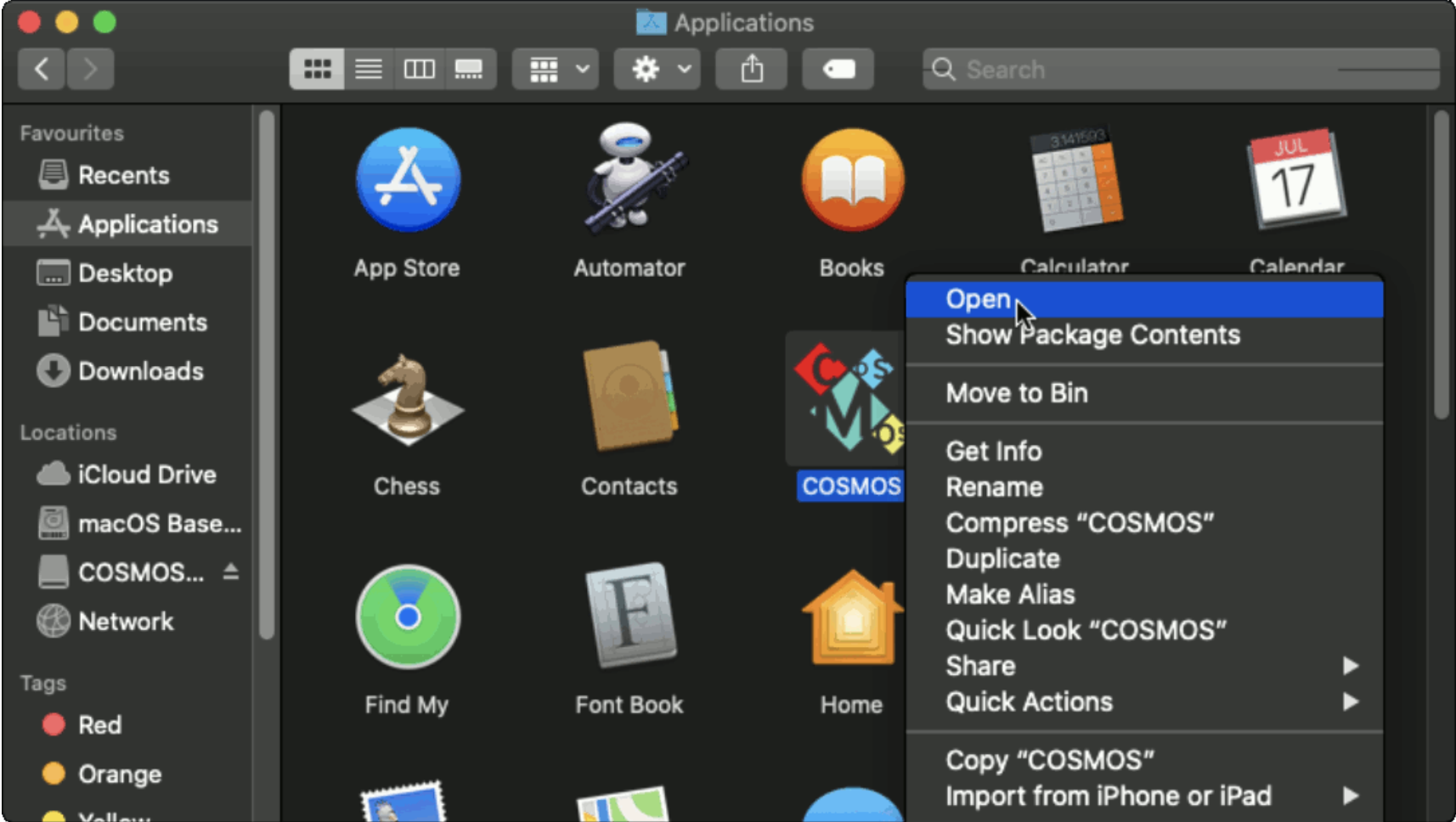 Parse Options